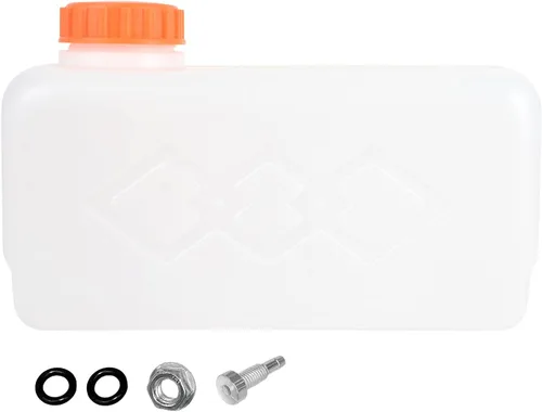 Vista 9 de Tanque de combustible de plástico con calentador diésel, tanque de aceite, caja de agua, contenedor (2.5L-0.66Gallones)
