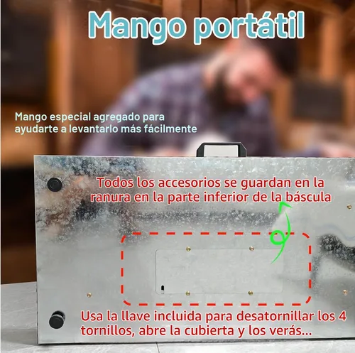 Vista 8 de Báscula de ganado de 1100 libras, báscula para perros para razas grandes, báscula de animales de alta resistencia, superficie antideslizante