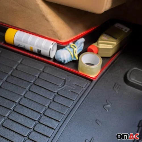 Vista 4 de OMAC Alfombrillas de carga prémium para Mini Cooper S 2014-2018 para todo tipo de clima resistentes
