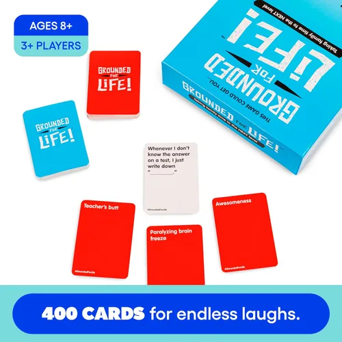 Vista 2 de Castigado de por la vida - El juego definitivo de la familia - por What Do You Meme? Familiar