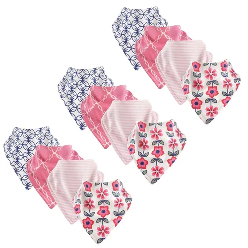 Vista 3 de Touched by Nature Baberos unisex de algodón orgánico para bebé, zorro, talla única