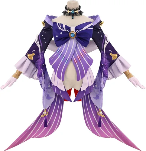 Vista 2 de LTAKK Genshin Impact - Disfraz de anime para mujer