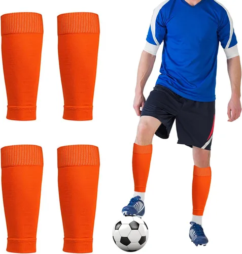Vista 7 de Paquete de 2 calcetines de compresión para pantorrillas, para fútbol, fútbol, sobre la pantorrilla, béisbol, baloncesto, rugby