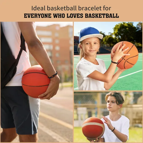 Vista 2 de Pulsera de cruz para hombre como regalo para adolescentes, fútbol, béisbol, Joshua, 1 9, cruz de baloncesto, filipenses, accesorios 413 como relleno