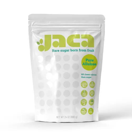Vista 10 de Jaca Rare Sugar - Edulcorante de alulosa pura Sustituto saludable del azúcar para alimentos y bebidas, apto para ceto, vegano, alternativa sin