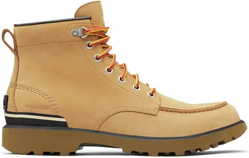 Vista 2 de SOREL Caribou Moc WP Botas de lluvia de cuero impermeables para hombre