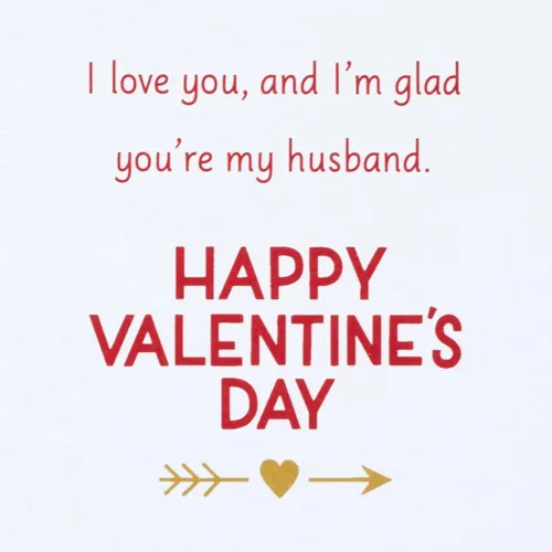 Vista 4 de Hallmark Tarjeta de San Valentín para marido (Love You No Matter What)