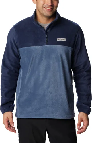 Vista 19 de Columbia Steens Mountain - Chaqueta de forro polar con cremallera media para hombre Negro