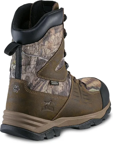 Vista 2 de Irish Setter, Terrain, Mens, 10", Waterproof, Insulated 1200g, Hunting Boot, Mossy Oak Country DNA