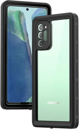 Vista 9 de LEMAXELERS Funda impermeable para Samsung Galaxy Note 9 IP68, resistente al polvo, color negro