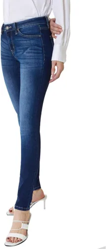 Vista 4 de Kan Can Women's Mid Rise Skinny Jeans KC7085