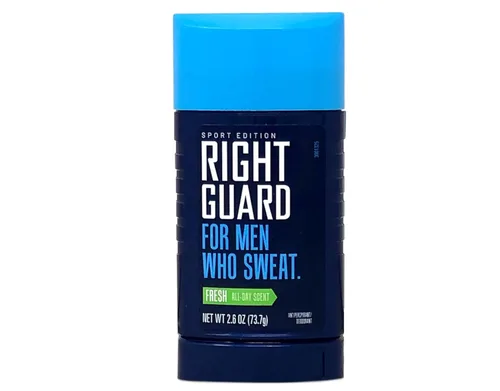 Vista 2 de Right Guard Desodorante deportivo, aroma fresco, paquete de 2, sólido invisible, protección 24 horas, bloqueadores de sudor y olores