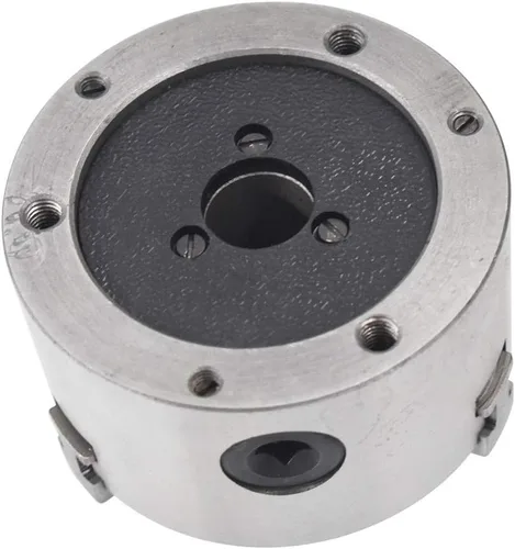 Vista 4 de WFLNHB K11-100 4 pulgadas 3 mandíbula auto centrado torno Chuck para fresadora de perforación CNC