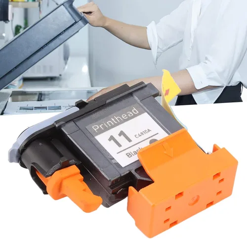 Vista 6 de Cabezal de impresión para HP 100 110 111 500 510 800 813 850, tinta negra, material ABS, accesorio de impresora