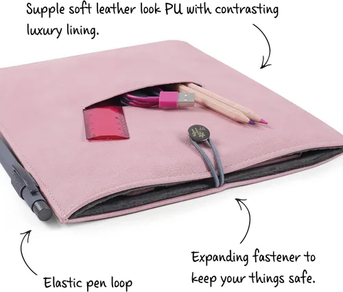 Vista 4 de Bookaroo Book & Stuff Pouch Brown