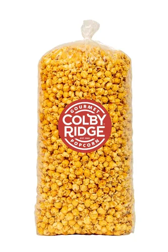 Vista 17 de Colby Ridge Palomitas de maíz gourmet artesanales sin gluten en tamaño grande para regalos y fiestas en paquete (5 galones, 80 tazas) (Azul bebé)