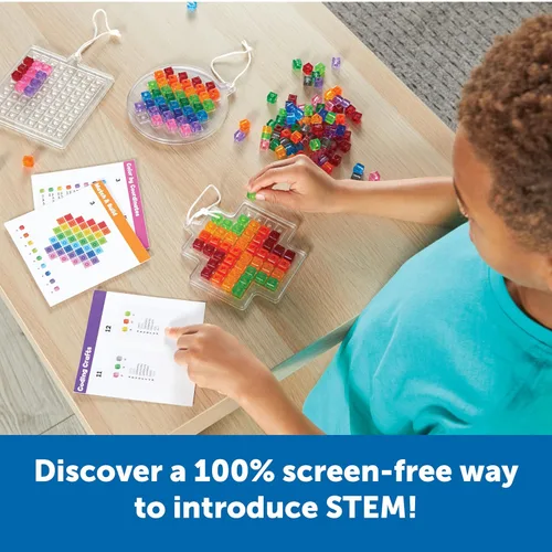 Vista 4 de Learning Resources STEM Explorers Suncatchers - 433 piezas, a partir de 5 años, ciencia para niños, juguetes de construcción, proyectos STEM