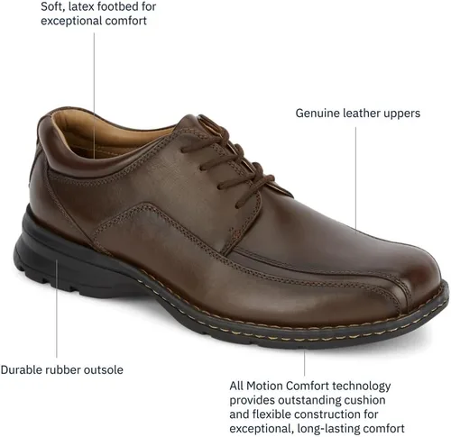Vista 7 de Dockers Trustee - Zapatos de vestir Oxford de piel para hombre