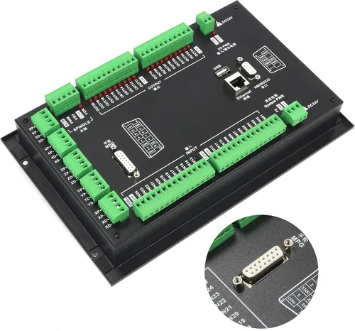 Vista 5 de CNCTOPBAOS Sistema de controlador CNC experto DDCS de 5 ejes, 1000 KHz sin conexión de soporte solo servo/motor paso a paso PLC de control