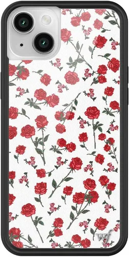 Vista 11 de Fundas Wildflower - Compatibles con Apple iPhone 14 Plus Parachoques protector negro, certificado de prueba de caída de 4 pies, propiedad