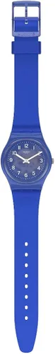 Vista 2 de Swatch Azul borroso Azul Reloj estándar