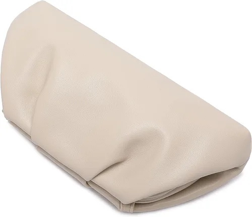 Vista 5 de Bolsos de mano de cuero PU suave para mujer Bolso de noche elegante y lujoso formal