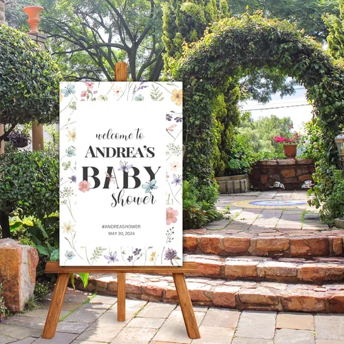 Vista 8 de lmhlyly Póster de bienvenida de Sweet Little Berry Baby Shower, cartel de fiesta temática de arándanos, decoración de celebración de fiesta