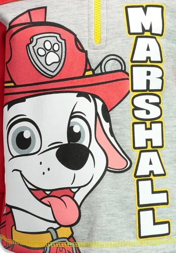 Vista 3 de Paw Patrol Chase Marshall - Sudadera con capucha con media cremallera para niños pequeños y grandes