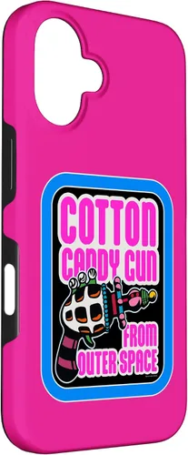 Vista 3 de Funda para pistola de algodón de azúcar para iPhone 16 Killer Klowns from Outer Space