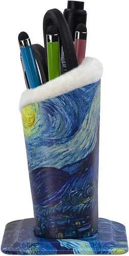 Vista 4 de Soporte protector para anteojos de escritorio con forro de felpa antiarañazos