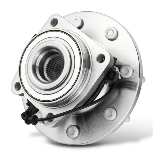 Vista 2 de [Left/Right Side] Front Wheel Bearing Hub Assembly w/ABS Sensor Compatible with 11-20 Silverado/Sierra 2500 3500