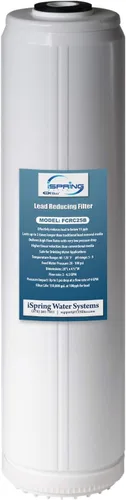 Vista 37 de iSpring F2WGB22B Juego de repuesto de filtro de agua de 2 etapas de 4.5 x 20 pulgadas para toda la casa con cartuchos de bloque de sedimentos