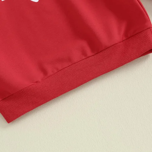 Vista 59 de Sudadera con cuello redondo para el día de San Valentín para bebé, niña, niño, para el día de San Valentín