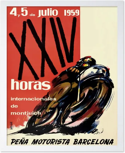 Vista 36 de Poster Master Póster vintage de Edward Penfield – Impresión de ilustración retro – Regalo para artistas, amigos – Equipos universitarios, remo Ivy