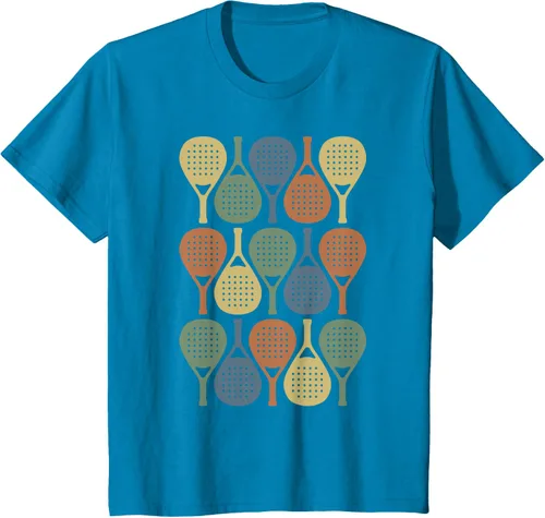 Vista 57 de Vintage Retro Padel Camiseta de Padel Sports Lover