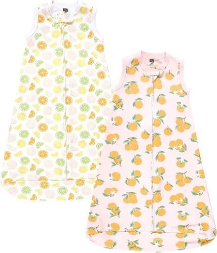Vista 3 de Hudson Baby Saco de dormir sin mangas unisex de algodón entrelazado para bebé