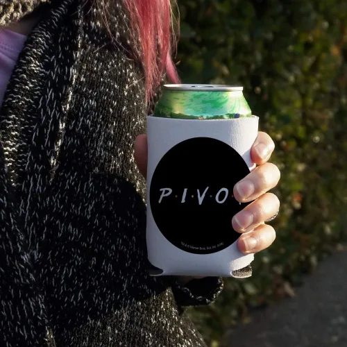 Vista 3 de Friends PIVOT - Enfriador de latas – Funda aislante plegable – Soporte aislado para bebidas