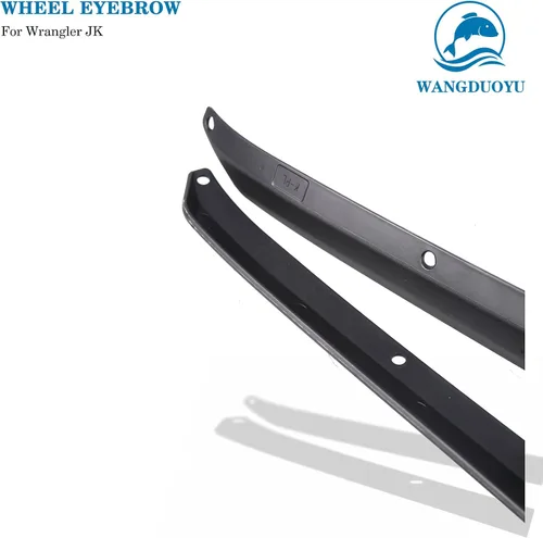 Vista 6 de Juego de extensiones de guardabarros delanteros y traseros compatibles con modelos Jeep Wrangler JK JKU 2007-2018 (se adapta a JK JKU)