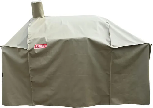 Vista 9 de Cubierta para parrilla para ahumador Char Griller 2823, 2123 600D, lona resistente al agua, para todo tipo de clima, cubierta de carbón para ahumar