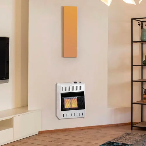 Vista 7 de ProCom - Calentador de placa infrarroja de gas natural sin ventilación con pies de base - 10,000 BTU, control con termostato - Modelo # MN100TPA-B
