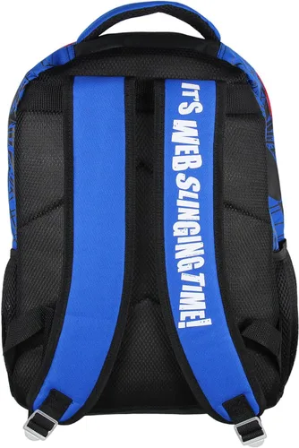 Vista 3 de Marvel Spiderman y Miles Morales - Mochila de viaje con luz de 16 pulgadas