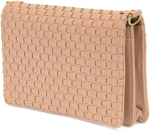 Vista 2 de Joy Susan Bolso bandolera mini-tejido Lila Bolso