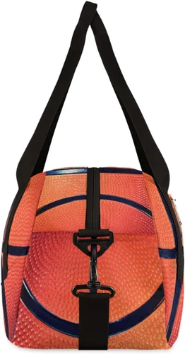 Vista 6 de Bolsa de lona para niños, bolsa de gimnasio deportiva para niños, niñas y adolescentes, bolsa de mano para el fin de semana, bolsa de viaje