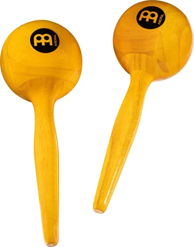 Vista 5 de Meinl Percussion MWM1MC Maracas ovaladas de madera tradicional