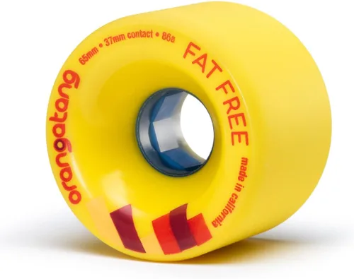 Vista 7 de Orangatang Fat Free 2.559 in Freeride Longboard Skateboard Ruedas (juego de 4)