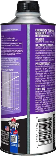 Vista 4 de Combustibles VP Racing 2855, Potenciador de octano Madditive Octanium Fórmula de Carrera - Quart