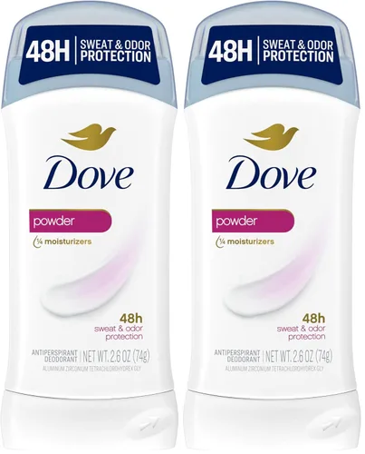 Vista 10 de Dove Desodorante antitranspirante sólido invisible en polvo, 2.6 onzas (paquete de 6)