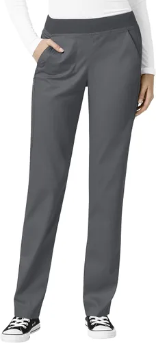 Vista 11 de Wink PRO Women's Knit Waist Cargo Scrub Pant Negro