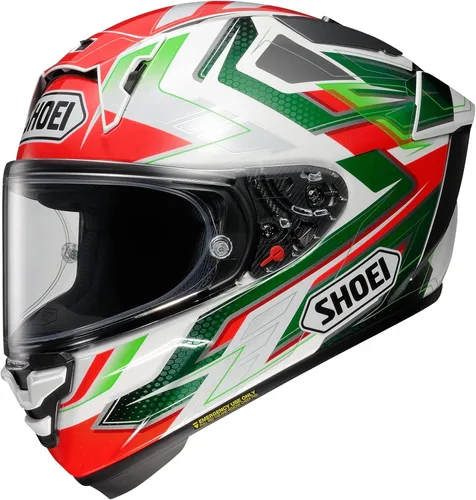 Vista 8 de Shoei X-Fifteen Escalate - Casco integral para motocicleta