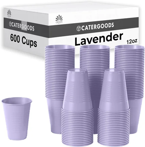 Vista 39 de Party Solids Vasos de plástico negros - 12 onzas, paquete de 100